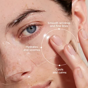 Hydrogel face mask